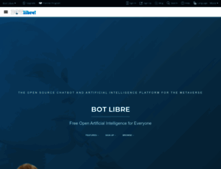 botlibre.com screenshot