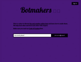 botmakers.org screenshot