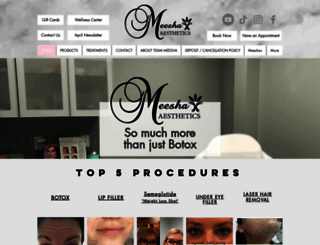 botoxbymeesha.com screenshot