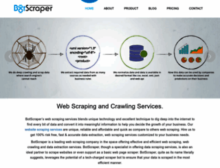 botscraper.com screenshot