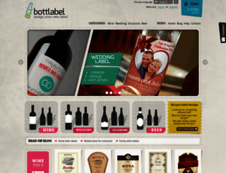 bottlabel.com screenshot