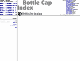 bottlecaps.de screenshot
