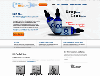 bottled-hcg-diet.com screenshot