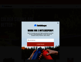 bottlekeeper.com screenshot