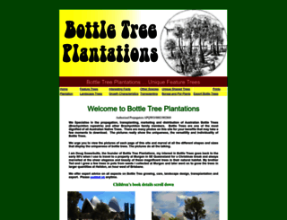 bottletrees.info screenshot