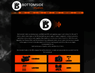 bottomside.co.za screenshot
