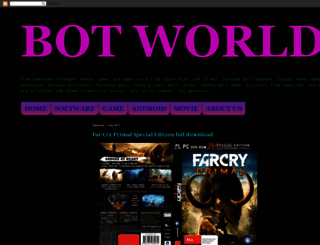 botworlddotcom.blogspot.com screenshot
