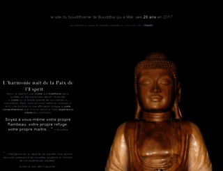 bouddha.ch screenshot