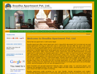 boudhaapartment.com screenshot