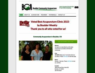bouldercommunityacupuncture.com screenshot