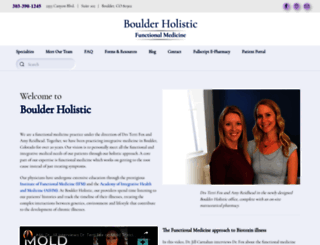boulderholistic.com screenshot