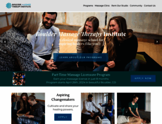 bouldermassageinstitute.com screenshot