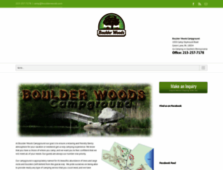 boulderwoods.com screenshot