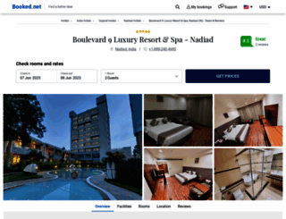 boulevard-9-luxury-resort-spa-nadiad.booked.net screenshot
