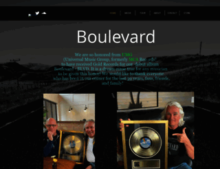 boulevardband.com screenshot