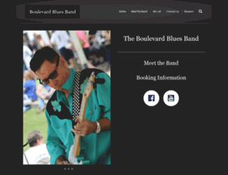 boulevardbluesband.com screenshot