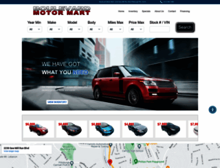 boulevardmotormart.com screenshot
