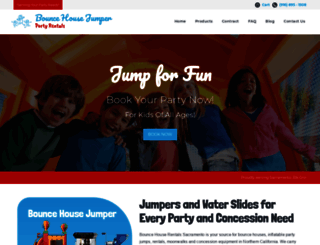 bounce-house-jumper-party-rentals.com screenshot