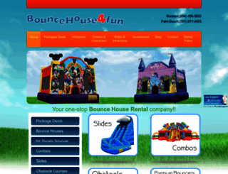 bouncehouse4fun.com screenshot