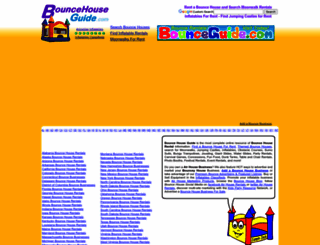 bouncehouseguide.com screenshot