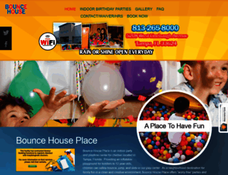 bouncehouseplace.com screenshot