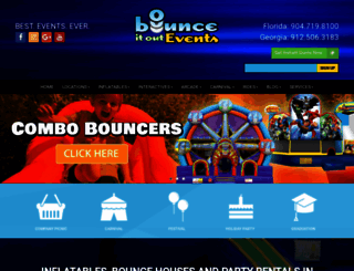 bounceitoutparty.com screenshot