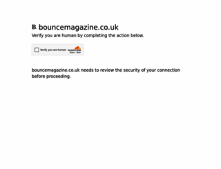 bouncemagazine.co.uk screenshot