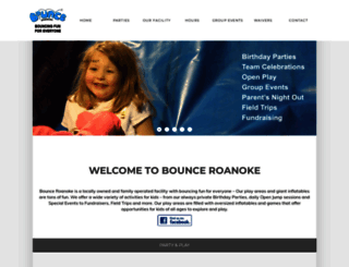 bounceroanoke.com screenshot