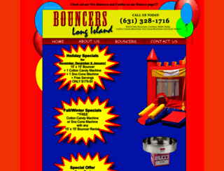 bouncerslongisland.com screenshot