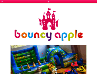 bouncyapple.co.uk screenshot