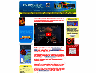 bouncycastleowner.com screenshot