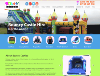 bouncycastles.org.uk screenshot