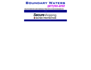 boundarywaters.biz screenshot
