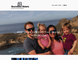 boundlessbakers.com screenshot