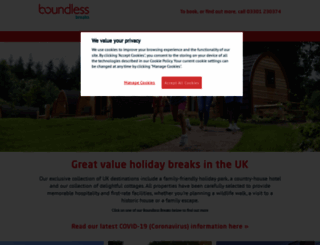 boundlessbreaks.co.uk screenshot