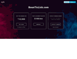 bounticlick.com screenshot