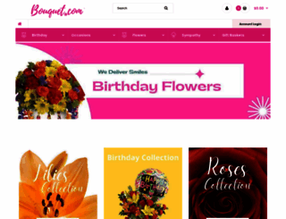 bouquet.com screenshot