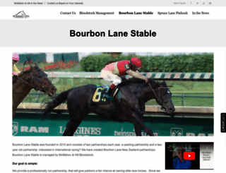 bourbonlanestable.com screenshot