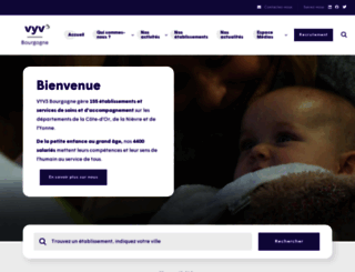 bourgogne-sante-services.com screenshot