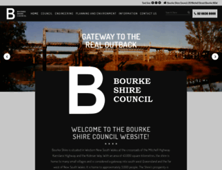 bourke.nsw.gov.au screenshot