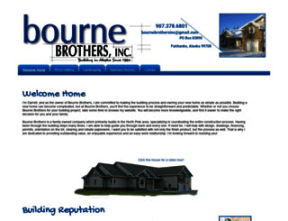 bourne2build.com screenshot