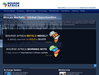 bourseafrica.com screenshot