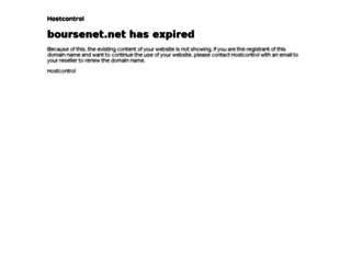 boursenet.net screenshot