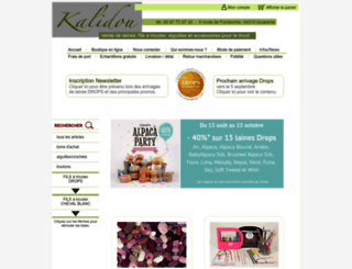 boutique-kalidou.fr screenshot