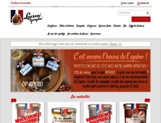 boutique-lucien-georgelin.com screenshot