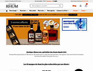boutique-rhum.com screenshot