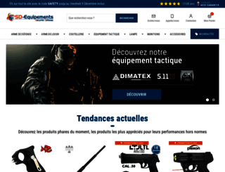 boutique-sd-equipements.fr screenshot