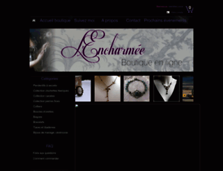boutique.lencharmee.fr screenshot