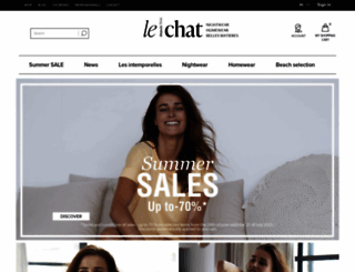 boutique.lingerielechat.com screenshot