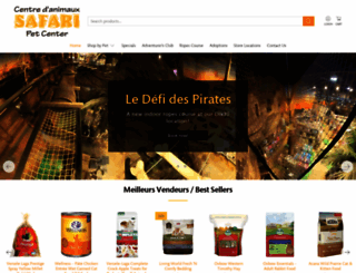 boutique.safaripetcenter.com screenshot